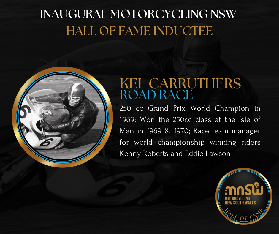 MNSW Hall of Fame Announcements - Kel Carruthers